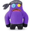 Fuggler Sasquoosh Violetinė Žemietis su bandana auksiniais dantimis 23cm