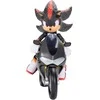 Jakks Pacific Mały Rinkinys Sonic 3 The Hedgehog Figūrėlė Shadow + juoda Motocykl