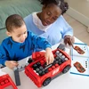 Mattel Mega Bloks komplektas klocków 3w1 Samochód Wyścigowy 26 dalys