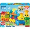 Rinkinys MEGA BLOKS ,,Grojantis traukinys" (50 det.)