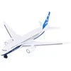 Metalinis Boeing 787-9 keleivinis lėktuvas, baltas orlaivis, 10 cm