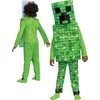 Minecraft karnavalinis kostiumas berniukui, Creeper kostiumas 109-126 cm (4-6 metų)