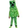Minecraft karnavalinis kostiumas Creeper puošni suknelė 137-149 cm (10-12 metų)