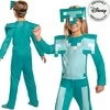 Minecraft kostiumas karnavalinis kostiumas Diamond Armor 137-149 cm 10-12 metų