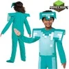 Disguise Maska - Minecraft kostiumas - Deimantiniai šarvai (116 cm)