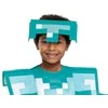 Disguise Maska - Minecraft kostiumas - Deimantiniai šarvai (116 cm)