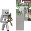 Minecraft figūrėlių rinkinys Redstone įkrautas skeletas serija 9 cm + priedai