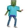 Almarina Minecraft karnavalinis kostiumas berniukui, zombiui, 110-122 cm (4-6 metai)