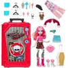 Monster High Rinkinys Lėlė Cupid Asteria Upiorystyczne ferie 28 cm + priedai niespodzianki Straszyceum