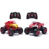 Monster Jam dviejų nuotoliniu būdu valdomų transporto priemonių rinkinys Monster Jam 1:24 „Marvel Super Hero Challenge RC“