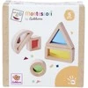 Simba Montessori mediniai spalvingi kaladėlės, įvairios formos, 5 elementai