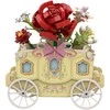 Almarina Pantasy statybiniai blokeliai Flower Cart with Rose 264 vnt