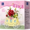 Almarina Pantasy statybiniai blokeliai Flower Cart with Rose 264 vnt
