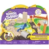 Spin Master „Kinetic Sand“ statybvietės kinetinis smėlis, 793 g + priedai