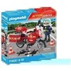 PLAYMOBIL ACTION HEROES Ugniagesių motociklas ir alyvos išsiliejimas 71466