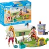 Playmobil Medinės kaladėlės mergaitėms su kiškučiais