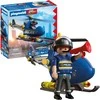 Konstruktorius Playmobil Police Helicopter (72080)