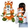 Pliušinė talismano kuprinė Sonic Prime Tails