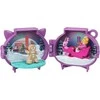 Mattel Polly Pocket Holiday Connects Kalėdų eglutės rinkinys su elniais ir figūrėlėmis