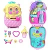 Polly Pocket Rinkinys Compact Pineapple Monkey figūrėlės + priedai