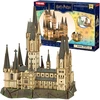 PPuremind Harry Potter Sulankstomas medinis modelis Hogsmito pastatas Astronomijos bokštas 3D dėlionė DIY