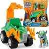Spin Master „Paw Patrol 3in1 Rocky Dino Rescue“ figūrėlė + didelė automobilio mašina + dinozauro staigmena