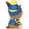 Paw Patrol Chase mielas žiemos talismanas su kepure ir skara Dog Minkštas pliušinis 18 cm Gund Spin Master