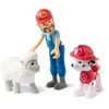 Paw Patrol 3 figūrėlės Ūkininkas Al ir avys Marshall Nuotykių įlankos rinkinys