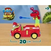 Spin Master Psi Patrol Film Dino Marshall Važiuoklė Wóz Strażacki 20 Cm + Figurki I Pociski