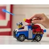 „Paw Patrol“ ugniagesių gelbėjimo automobilis su „Chase“ policijos automobilio figūrėle ir vandens raketomis