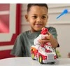 „Paw Patrol“ ugniagesių gelbėjimo automobilis su Maršalo gaisrinės mašinos figūrėle ir vandens raketomis