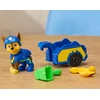 Spin Master Psi Patrol i dinozaury Figūrėlė Chase su przyczepką ratunkową i akcesoriami Dino Film