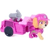Spin Master Paw Patrulis ir dinozaurai Figūrėlė Skye su gelbėjimo priekaba ir priedai