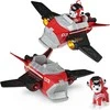 Spin Master Paw Patrol Marshall Rescue Rescue Set Reaktyvinis lėktuvas + Figūros šviesos garsas