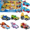 Spin Master Paw Patrol Mighty Pups True Metal rinkinys iš 8 lietų metalinių transporto priemonių