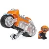 Paw Patrol Motodogs Zuma figūrėlė ir motociklų motorinės transporto priemonės prabangus Spin Master