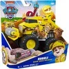 Paw Patrol griuvėsių gelbėjimo ratai visureigio statybinė transporto priemonė su 6 cm figūra Monster sunkvežimio buldozeris