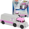 Paw Patrol Skye metalinis mini sunkvežimis didelis sunkvežimis šuniukai tikroji metalinė pilkai rožinė vaza