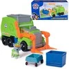 Paw Patrol Rocky Crush 'N' Roll šiukšlių perdirbimo sunkvežimis su ekologine figūrėle