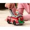 „Paw Patrol“ šventinė transporto priemonė su Marshallo ugniagesių automobilio figūrėle