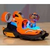 Rinkinys PAW Patrol: The Mighty Movie (antvandeninis laivas ir šuniukas Zuma), su šviesomis ir garsais