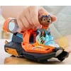 Rinkinys PAW Patrol: The Mighty Movie (antvandeninis laivas ir šuniukas Zuma), su šviesomis ir garsais