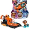 Rinkinys PAW Patrol: The Mighty Movie (antvandeninis laivas ir šuniukas Zuma), su šviesomis ir garsais