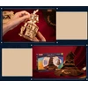 Puremind Harry Potter Sulankstomas medinis Skirstymo kepurės modelis su garsu 3D dėlionė DIY