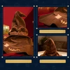 Puremind Harry Potter Sulankstomas medinis Skirstymo kepurės modelis su garsu 3D dėlionė DIY