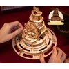 Puremind Harry Potter Sulankstomas medinis Skirstymo kepurės modelis su garsu 3D dėlionė DIY