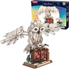 Puremind Harry Potter Sulankstomas medinis Hedvigos modelis su judančiais sparnais 3D dėlionė DIY