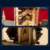 Dėlionė PUREMIND HARI POTERIS SULANKSTAMAS MEDINIS MODELIS HOGWARTS PASTATAS DIDELIOJI SALĖ