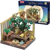 Puremind Harry Potter Sulankstomas medinis modelis scena Lekcje Zielarstwa 3D dėlionė DIY