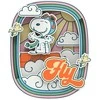 „Puremind“ sulankstomas medinis „Snoopy Peanuts“ magnetinis „Pilot Dreams“ 3D dėlionė